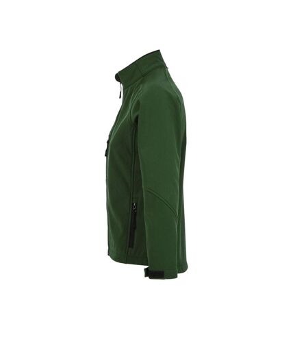 SOLS Womens/Ladies Roxy Soft Shell Jacket (Breathable, Windproof And Water Resistant) (Bottle Green)