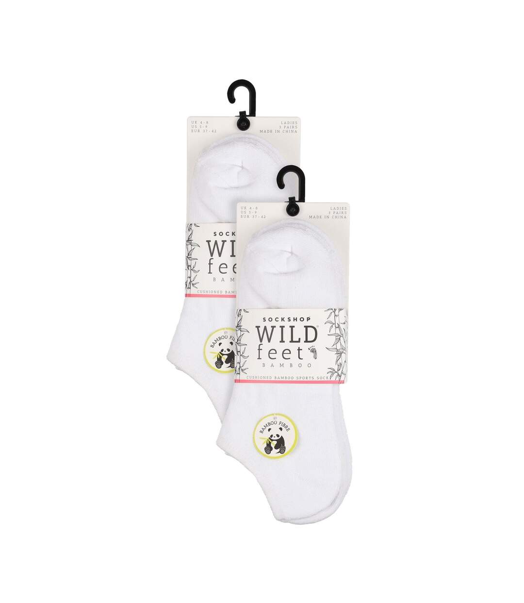 Wildfeet - 6 Paires Femme Chaussettes Bambou Sports-2