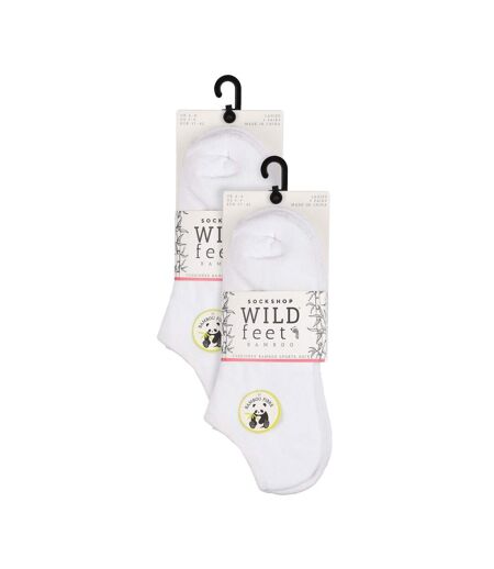 Wildfeet - 6 Paires Femme Chaussettes Bambou Sports