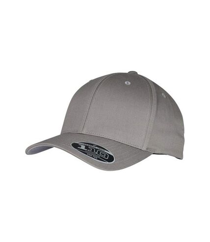 Flexfit Unisex Adult Woolly Combed Adjustable Cap (Gray) - UTRW8918