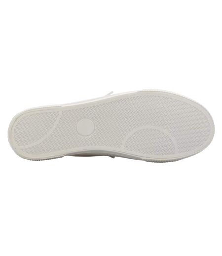 Tennis Plates Et Unies À Talon Ouvert En Toile Style Mules Cheery Femme Blanc Rocket Dog