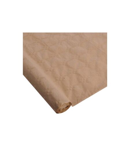 Nappe Papier Damassée 1,18x5m Naturel