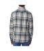 Chemise à carreaux bleu/jaune homme tbs sulkyche - 3xl-2
