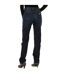 Long worn effect denim pants 6X5J85-5D0DZ woman