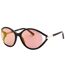 Lunettes De Soleil Motif Brillant Melody Femme Taille Unique Marron Foncé Rose Clair Tom Ford-2