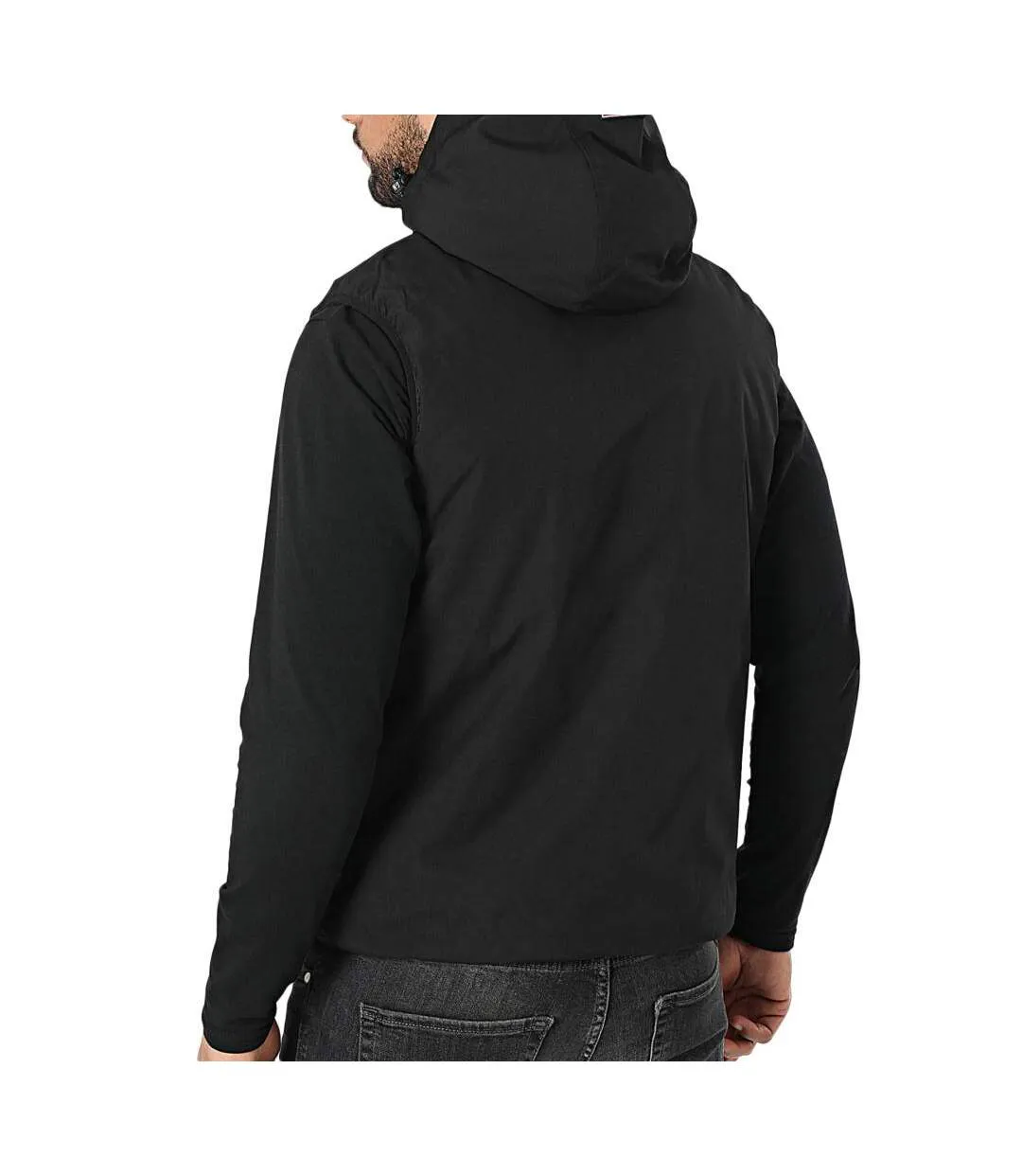 Doudoune sans manches noir homme geographical norway veritable-2