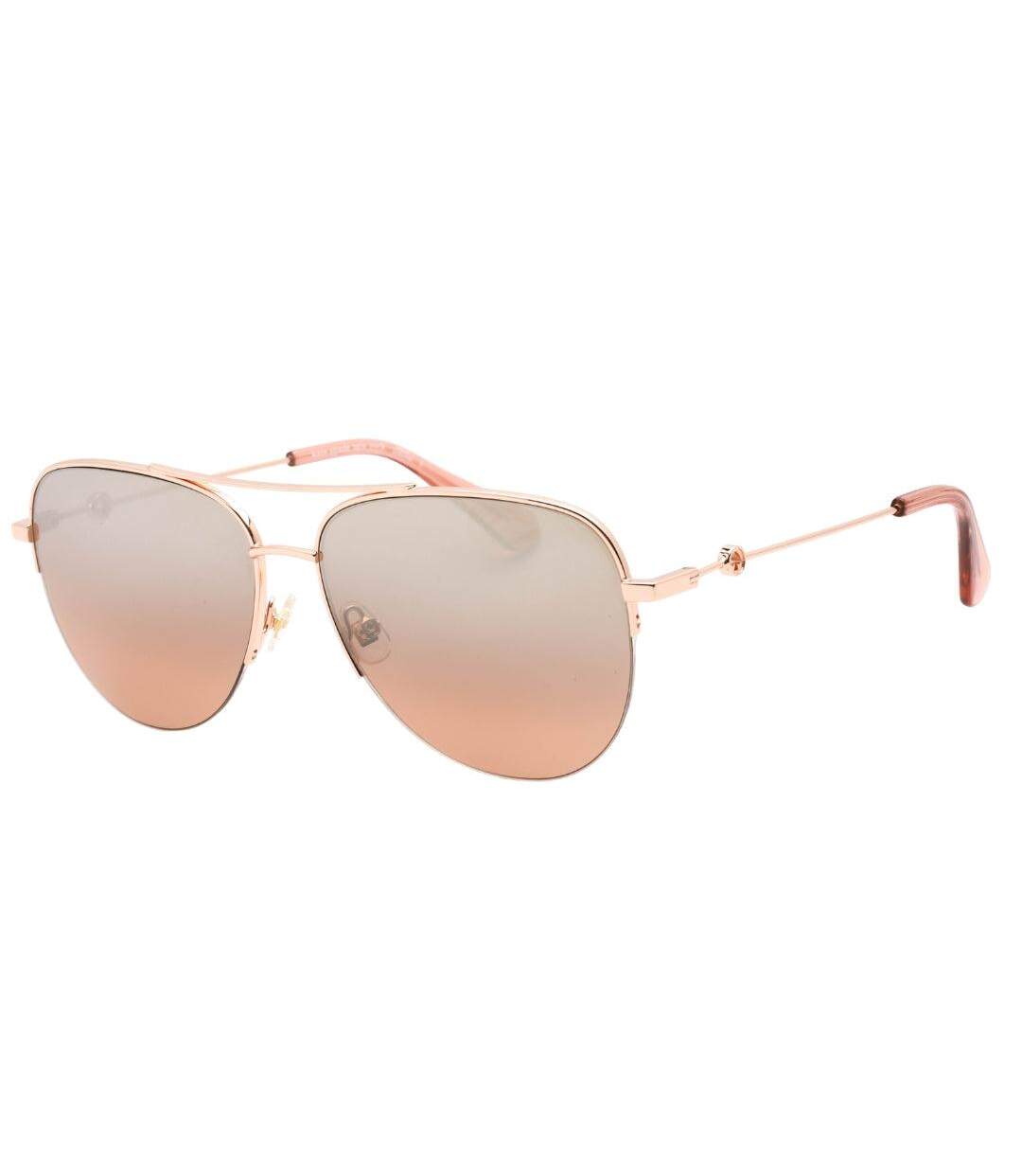 Womens/ladies Maisie Sunglasses One Size Gold Kate Spade-2