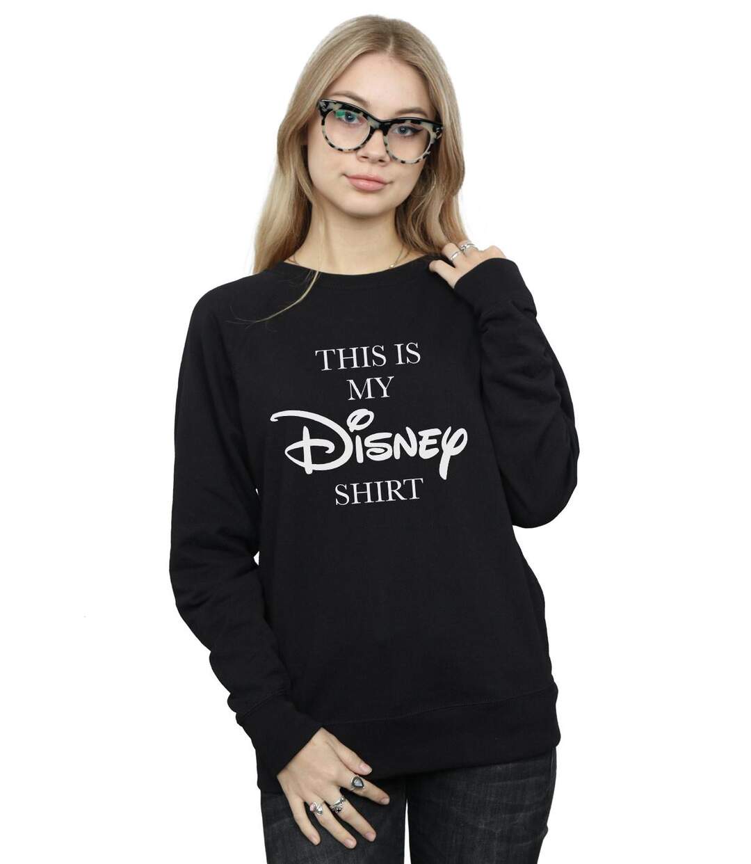 Disney - Sweat MY T-SHIRT - Femme (Noir) - UTBI13868-2