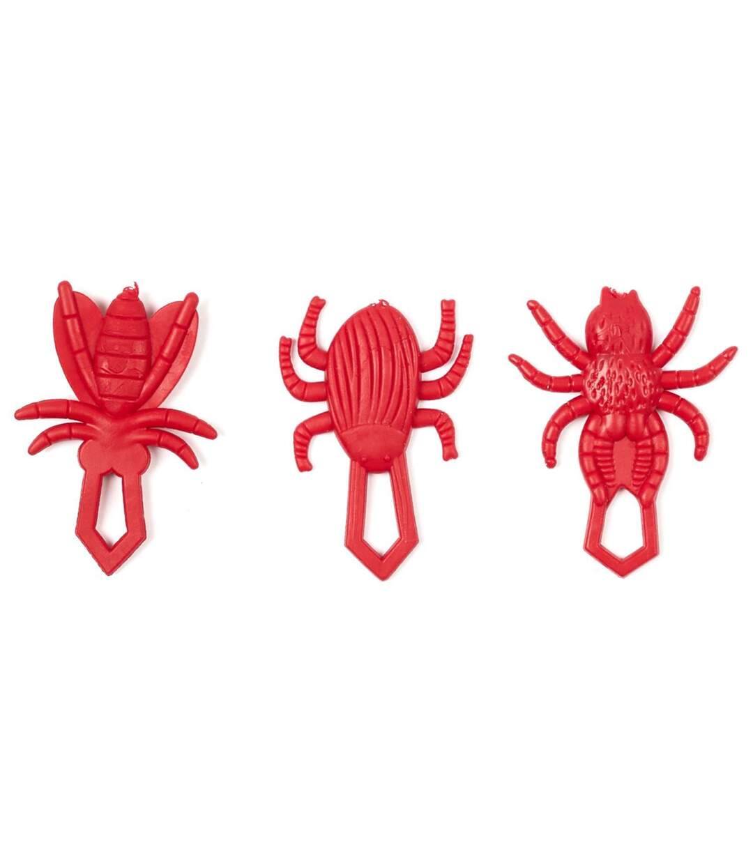 Mini-Jeu 10 Verres Chamboule-Tout 4cm Rouge-3