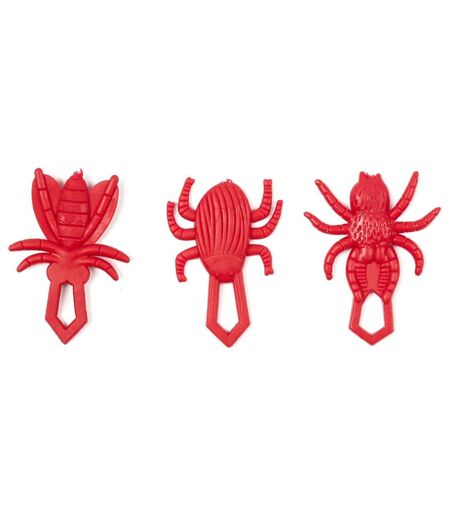 Mini-Jeu 10 Verres Chamboule-Tout 4cm Rouge