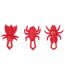 Mini-Jeu 10 Verres Chamboule-Tout 4cm Rouge-3