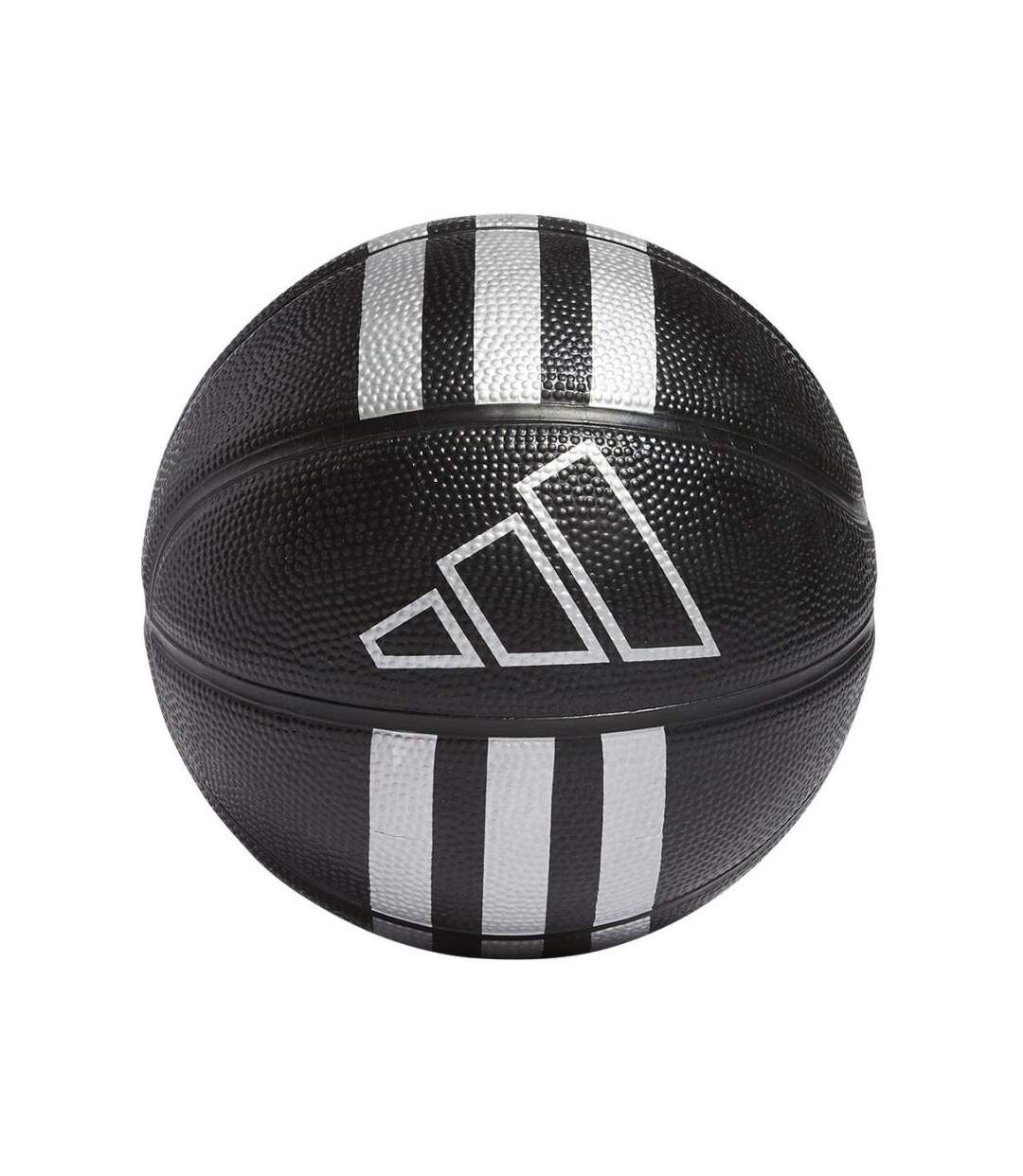 Mini Ballon De Basket Motif/style 3 Rayures Taille 3 Noir Adidas-1