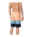 Maillot De Bain M024 Pour Hommes Bleu Rose 4F-2