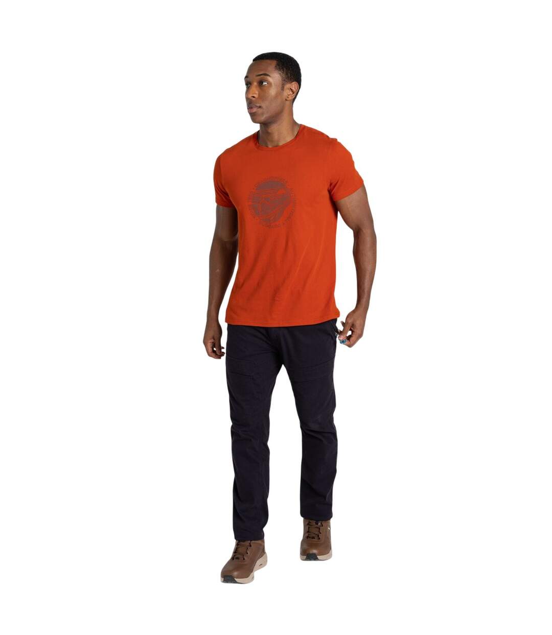 T-shirt lucent homme rouge orangé Craghoppers