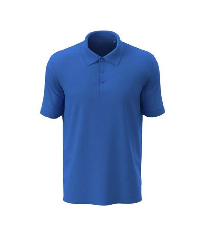 Stars mens harper cotton polo bright royal Stedman