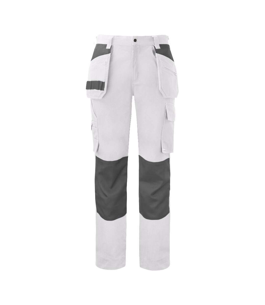 Pantalon cargo homme blanc / noir Projob-1