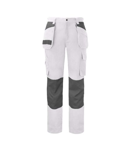 Pantalon cargo homme blanc / noir Projob