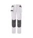 Pantalon cargo homme blanc / noir Projob-1