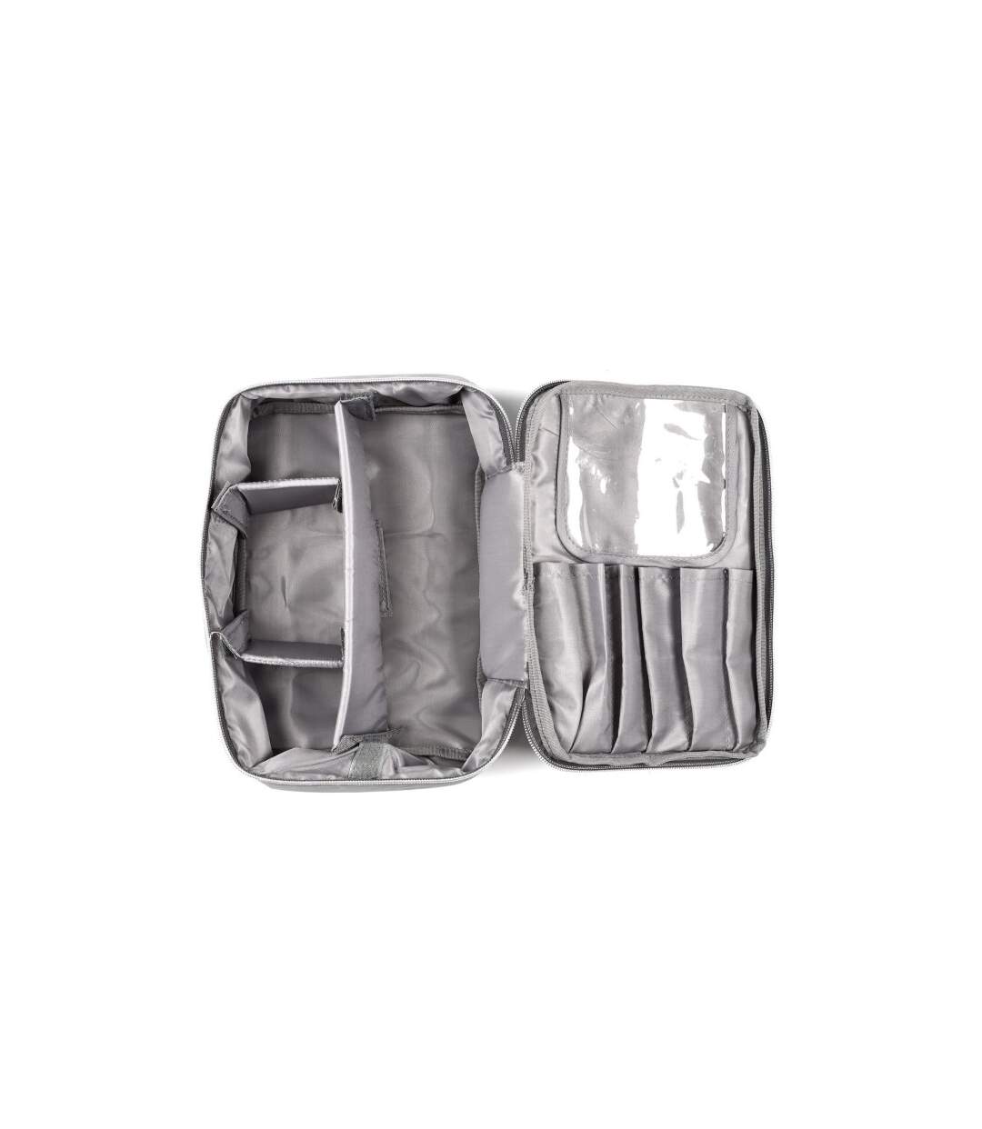 Trousse de Toilette Cosmétique 26cm Gris-2