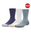 Lot De 3  Chaussettes Adulte Bleu Gris Under Armour-1