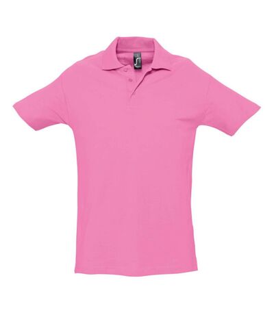 SOLS Mens Spring II Short Sleeve Heavyweight Polo Shirt (Orchid Pink) - UTPC320