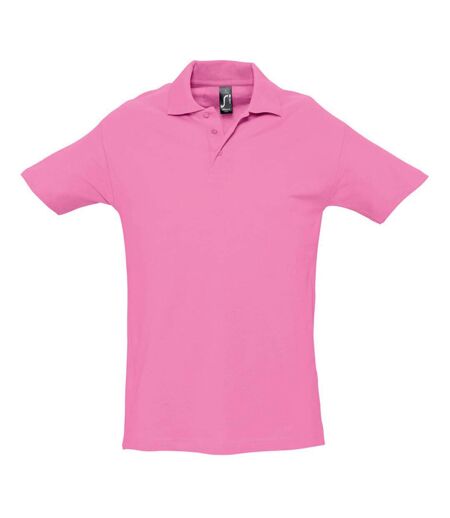 SOLS Mens Spring II Short Sleeve Heavyweight Polo Shirt (Orchid Pink)