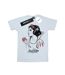 Disney Femme/Ladies Snow White Apple Sketch Cotton Boyfriend T-Shirt (Blanc) - UTBI48968-1