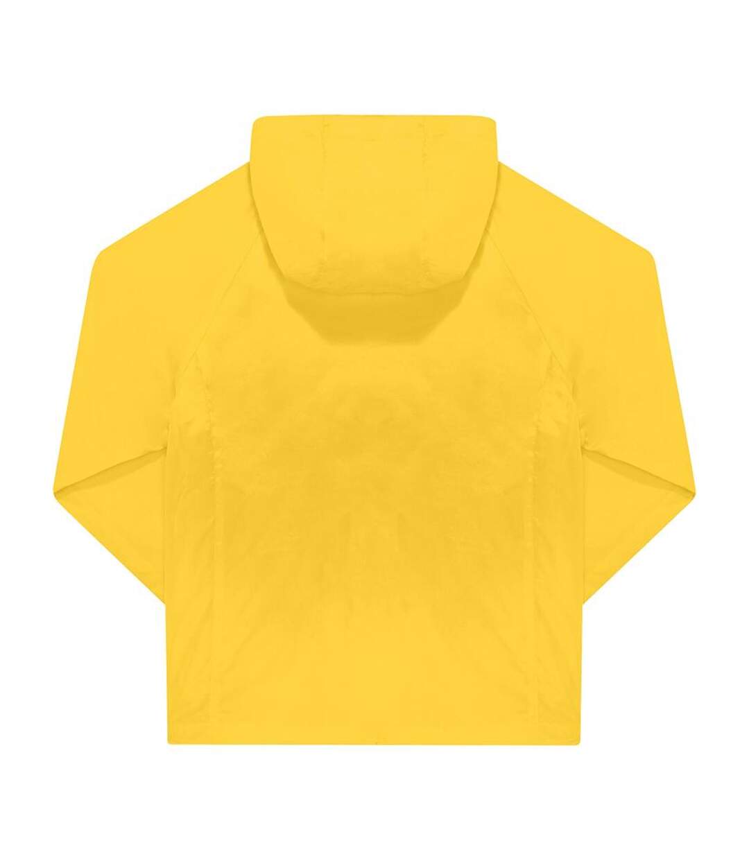 Coupe-vent #reset adulte jaune B&C-2