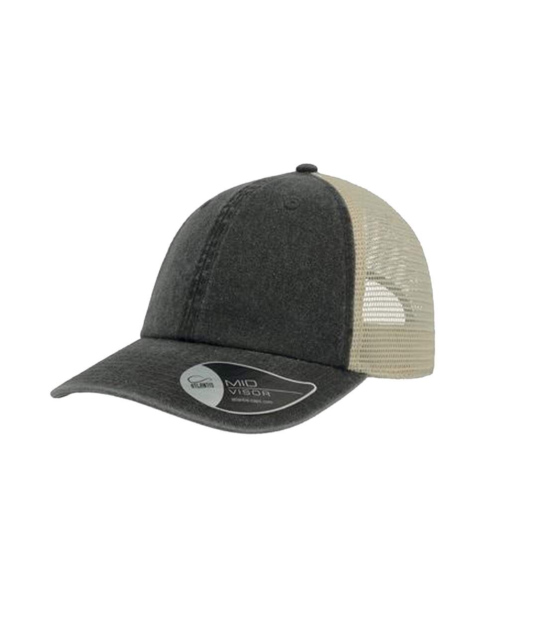 Casquette trucker case noir Atlantis-1