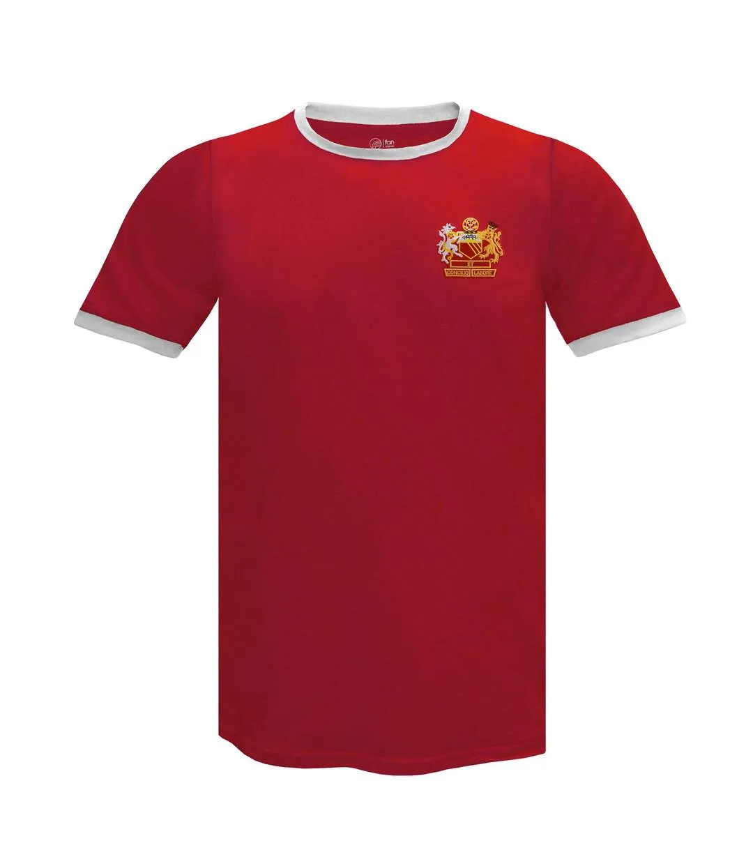 T-shirt Motif/style Emblème Manchester Homme Rouge Fan Originals-1
