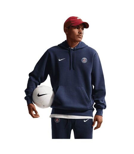 Sweat À Capuche Motif/style Paris Saint-germain Homme Bleu Marine Nike