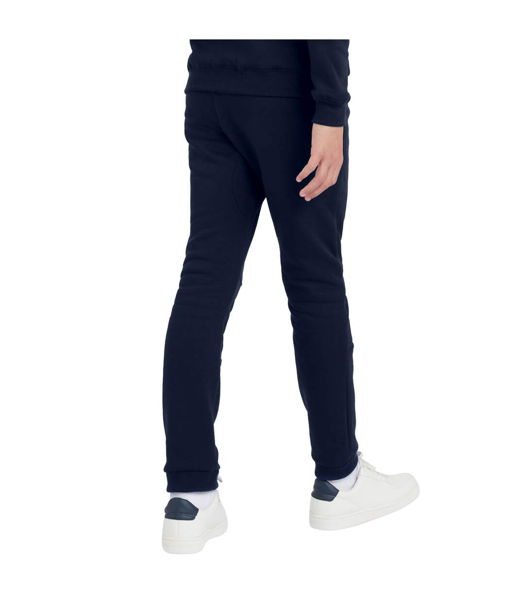 Mens club leisure jogging bottoms navy/white Umbro-4