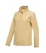 Haut Polaire À Col Montant Zippé Motif/style À Rayures Montes Femme Beige Regatta-4