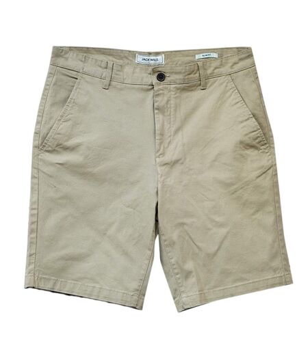 Mens Plain Chino Shorts Taupe Jack Wills