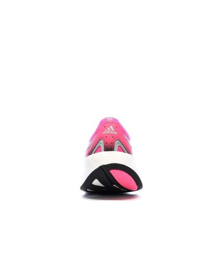 Chaussures de running rose/blanc femme adidas adizero aruku