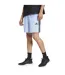 Mens 3 Stripes Shorts Glow Blue Adidas-3
