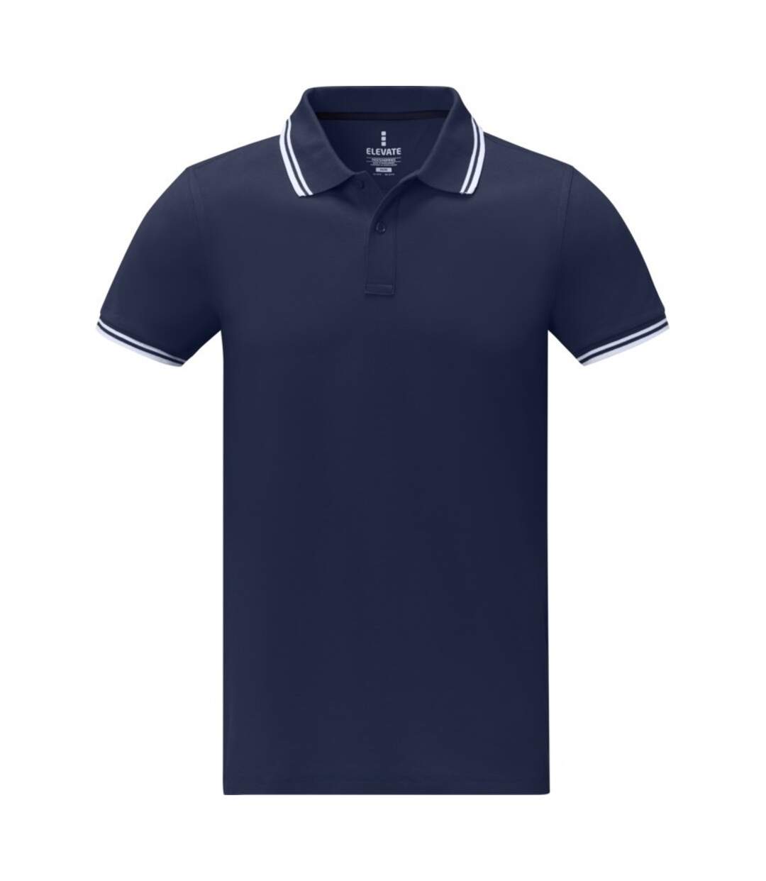 Mens amarago short-sleeved polo shirt navy Elevate