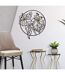 Décoration Murale Encadrée en Métal Simply Flotis 69cm Noir-5