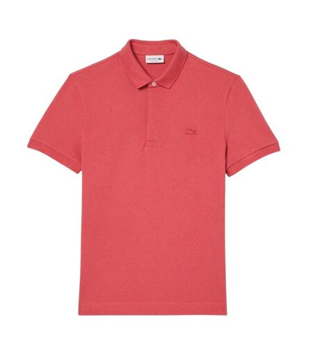 Mens Paris Stretch Polo Shirt Red Lacoste