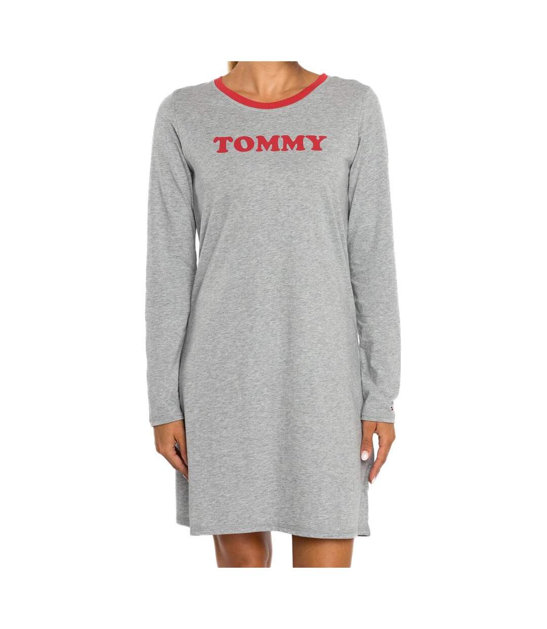 Chemise de nuit Gris Femme Tommy Hilfiger - XS-1