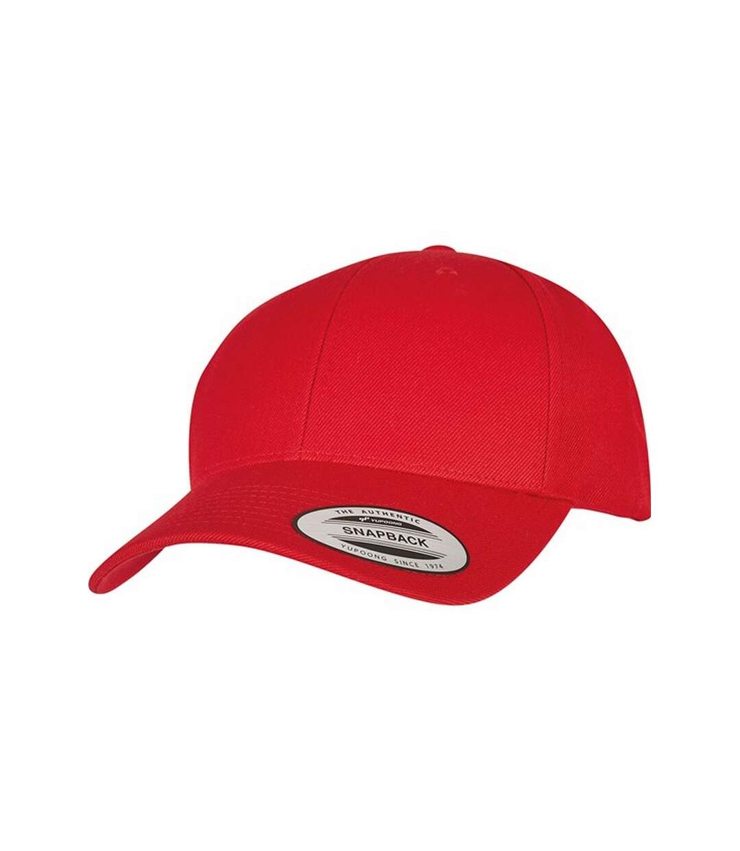 Casquette ajustable premium adulte rouge Flexfit-1