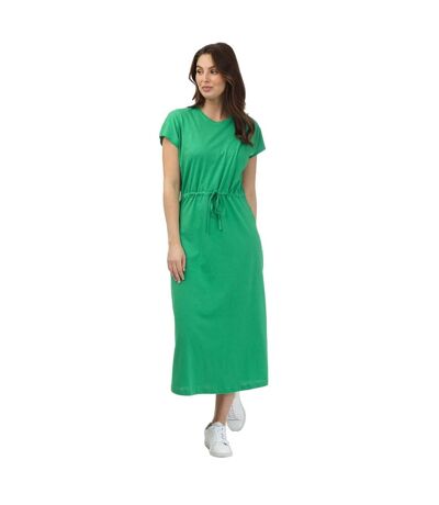 Robe mi-longue may life femme vert Only
