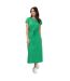 Robe mi-longue may life femme vert Only-1