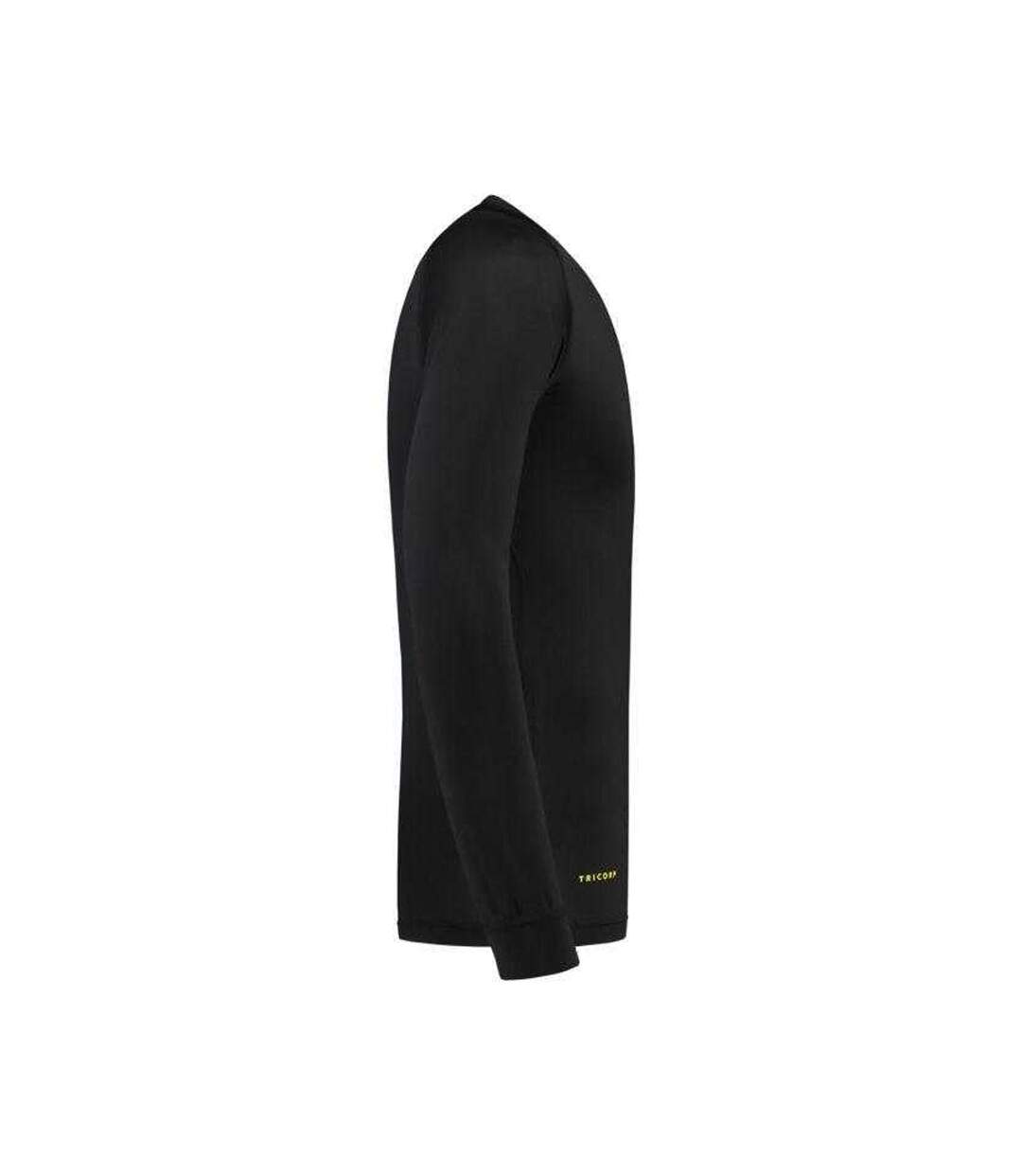 T-shirt Manches Longues Homme Noir Tricorp-4
