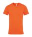 T-shirt adulte orange Bella + Canvas