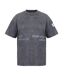 T-shirt Motif/style Logo Nyc Homme Gris Délavé Everlast-1
