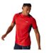 T-shirt Virda Homme Rouge Danger Bleu Marine Regatta-4