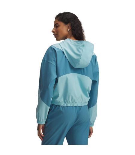 Veste De Survêtement Rival Femme Bleu Blanc Under Armour