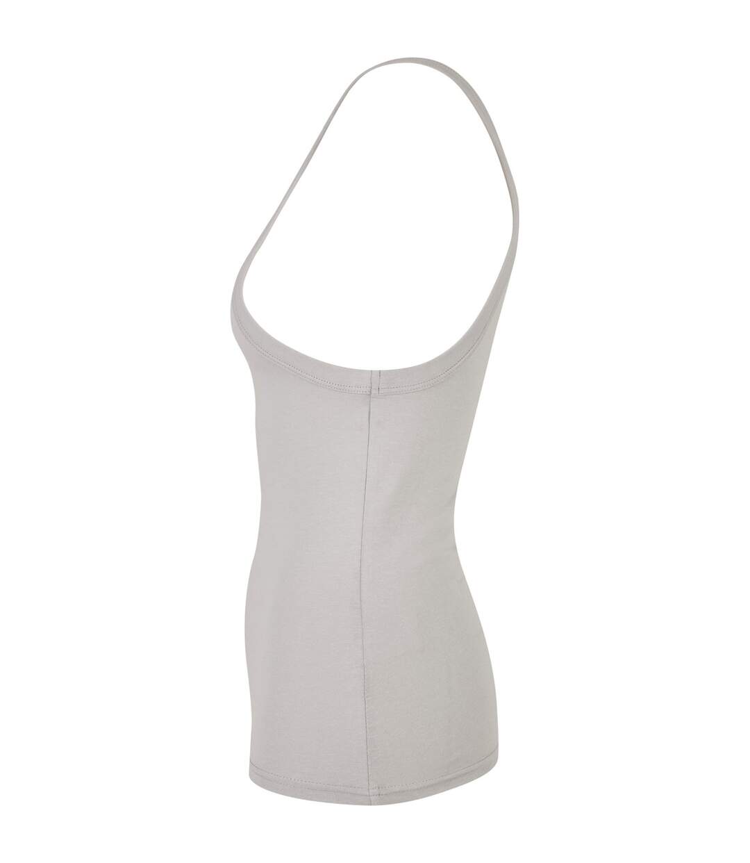 Débardeur Tous Les Jours Femme Gris Pâle Build Your Brand-4