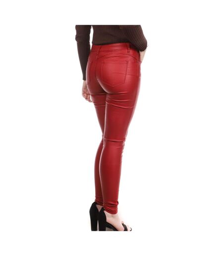 Pantalon skinny enduit Rouge Monday Premium